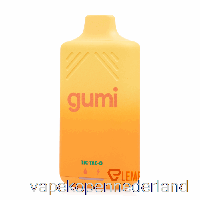 Vape Nederland Gumi Bar 8000 Wegwerp Tic Tac O